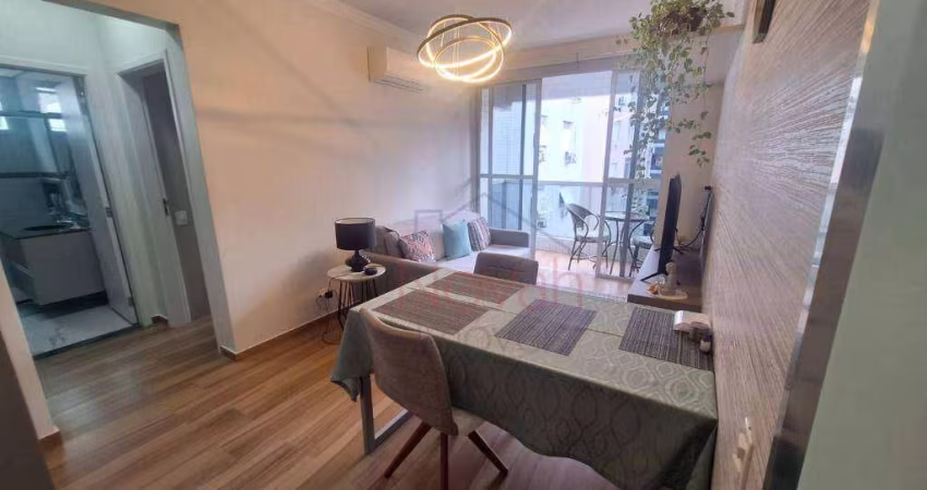 Apartamento à venda, 65 m² por R$ 520.000,00 - Boqueirão - Santos/SP