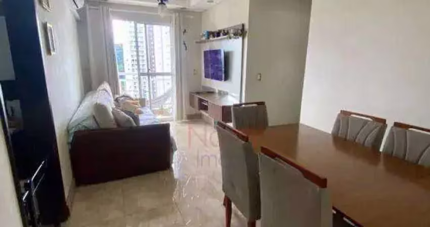 Apartamento com 2 dormitórios à venda, 56 m² por r$ 350.000,00 - morro de nova cintra - santos/sp