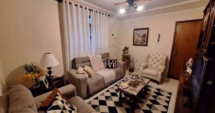 Apartamento à venda, 109 m² por r$ 490.000,00 - marapé - santos/sp