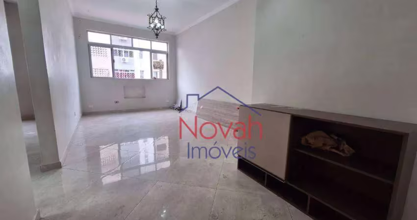 Apartamento com 2 dormitórios à venda, 77 m² por r$ 465.000,00 - ponta da praia - santos/sp