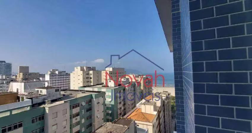 Kitnet com 1 dormitório à venda, 25 m² por r$ 349.000,00 - gonzaga - santos/sp