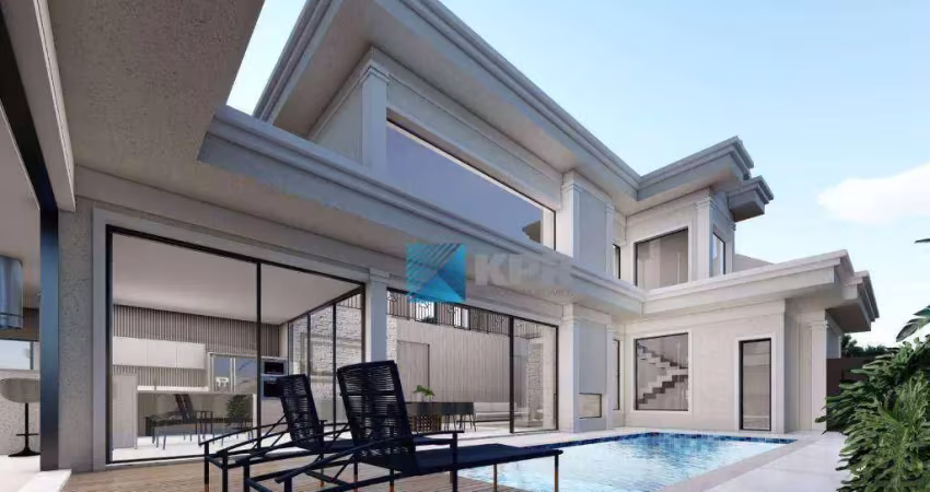 Casa com 4 dormitórios à venda, 450 m² por r$ 4.500.000,00 - urbanova - são josé dos campos/sp