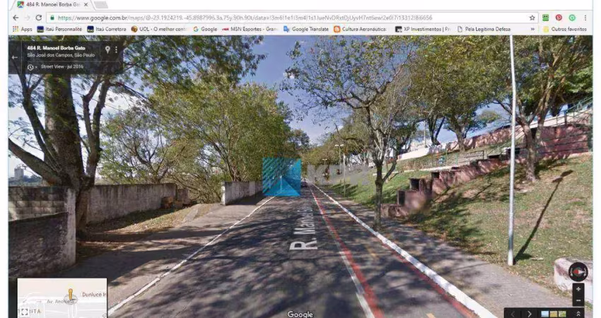 Terreno à venda, excelente área vista banhado sjcampos