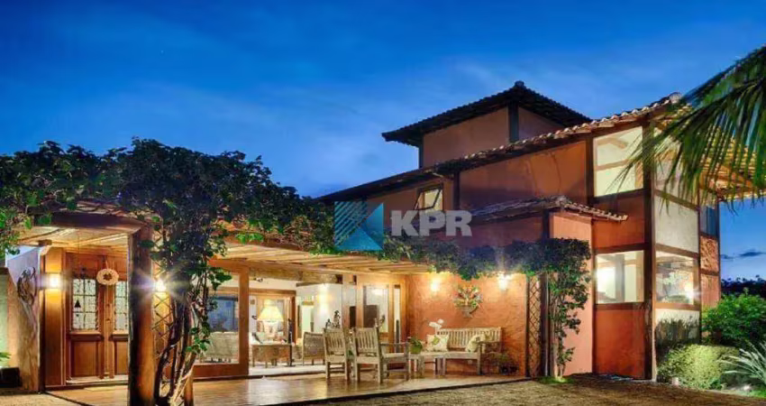Casa à venda ou locação, com 6 dormitórios, 335 m²  - Ponta das Canas - Ilhabela/SP
