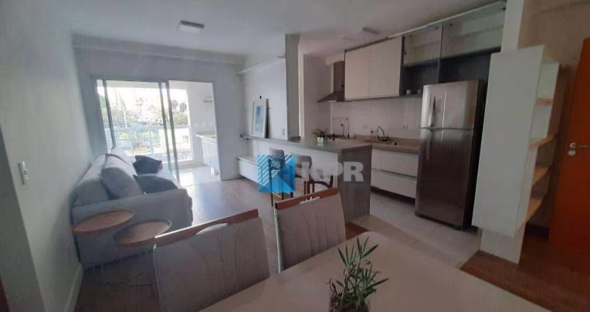 Apartamento para locação, com 1 dormitório, 56 m²  - Vila Ema - São José dos Campos/SP