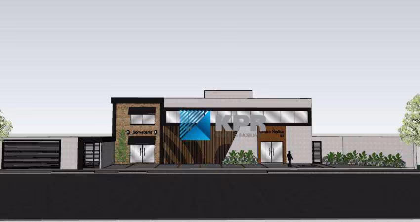 Ponto Comercial para locação, ótima localização, 280 m², dois andares de vão livre! Ótimo local para seu negócio!!