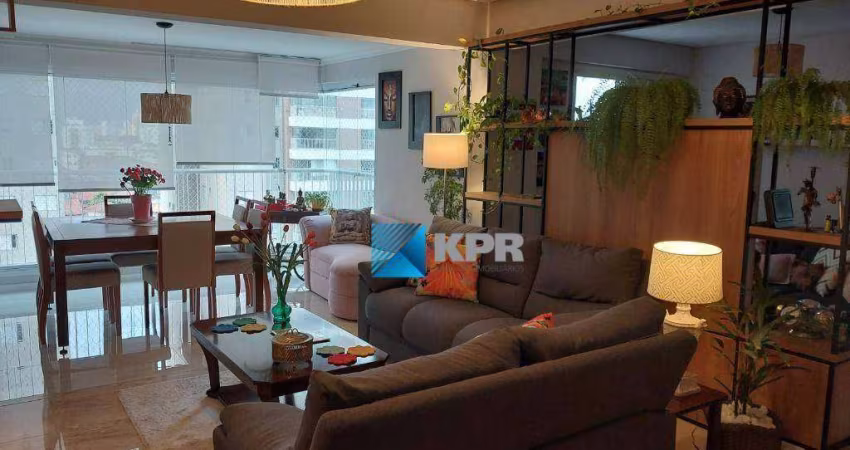 Apartamento à venda, belíssima decoração, 122 m², 3 dormitórios e 1 suíte, em Condomínio Clube no Jardim das Indústrias! Venha morar com qualidade!