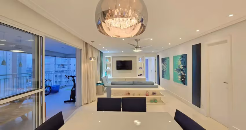 Apartamento lindo 128 metros condomínio supera 3 suítes, 3 vagas