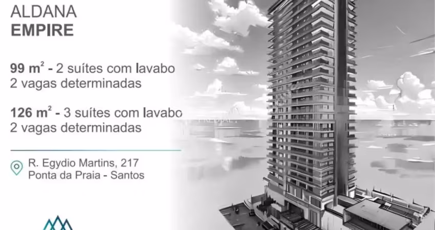 Apartamento com 3 quartos à venda na Doutor Egydio Martins, 217, Ponta da Praia, Santos