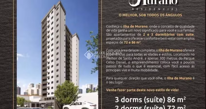 Apartamento com 2 quartos à venda na dos Jacarandas, 110, Jardim, Santo André
