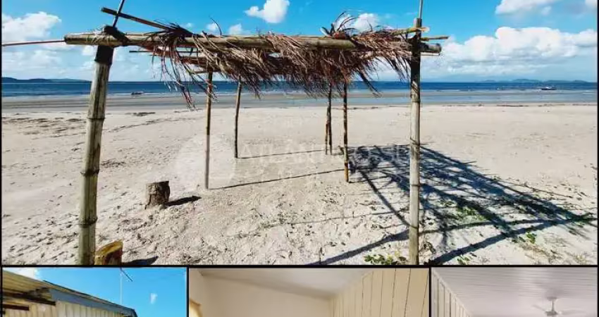 Casa à venda na ilha das peças a 120 metros do mar, guaraquecaba - pr