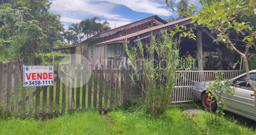 Terreno a venda com 02 casas de madeira, Praia de Leste, PONTAL DO PARANA - PR