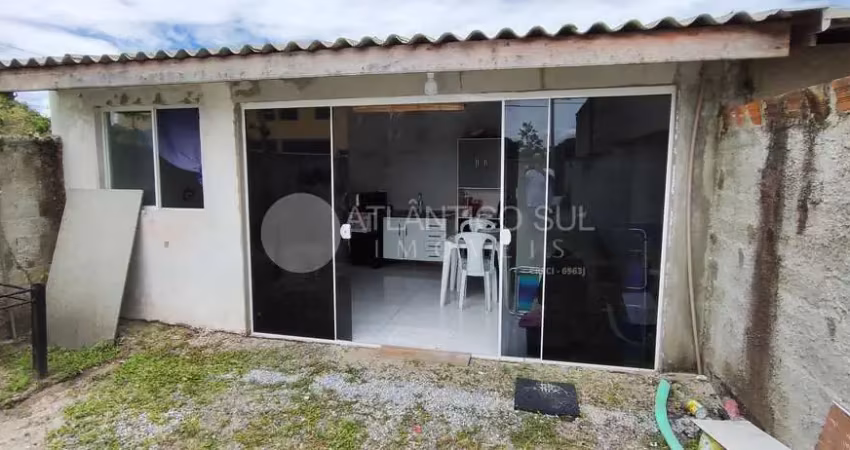 Excelente terreno com edícula balneário atami   totalizando 118.92m