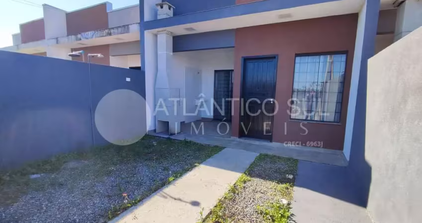 Casa com 2 quartos e 2 vagas de garagem, praia de leste, pontal do parana - pr