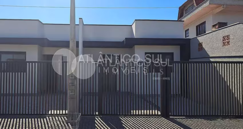 Casa nova com 3 quartos e piscina no balneário shangrila, pontal do parana - pr