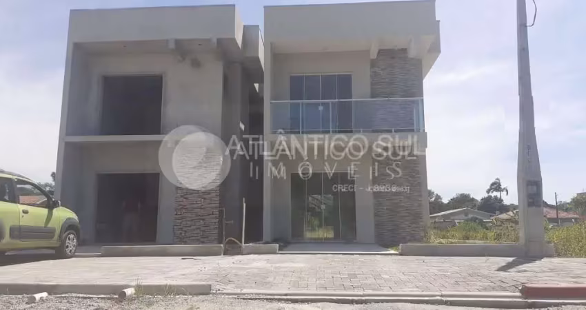 Sobrados novos com 3 quartos, atami, pontal do parana - pr. ref. 481s