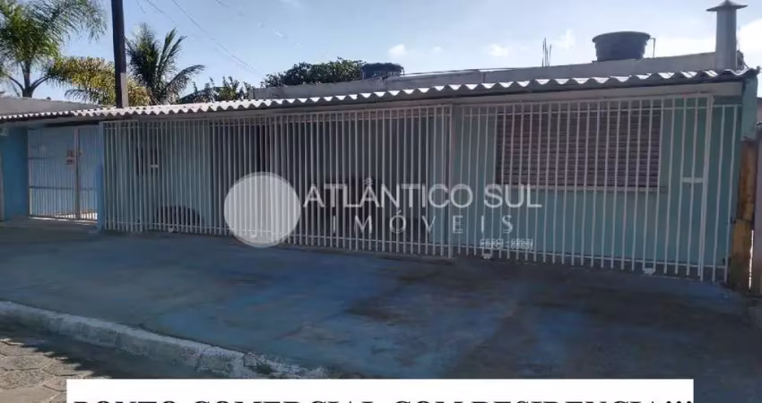 Ponto comercial com residência, praia de leste, pontal do parana - pr.ref. 7035r