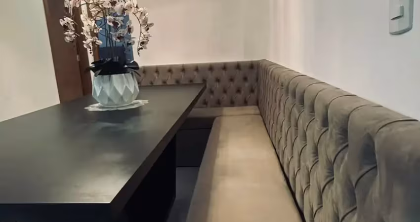 Lindo apartamento pronto para mora no res. moa, semi mobiliado.