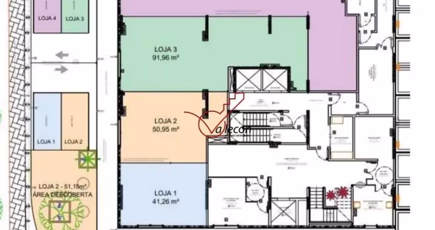 Ponto comercial para alugar na Rua Carlos Maria Auricchio, 146, Condomínio Royal Park, São José dos Campos