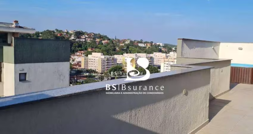 Bs imobiliária aluga cobertura com 2 dormitórios, no badu - niterói/rj
