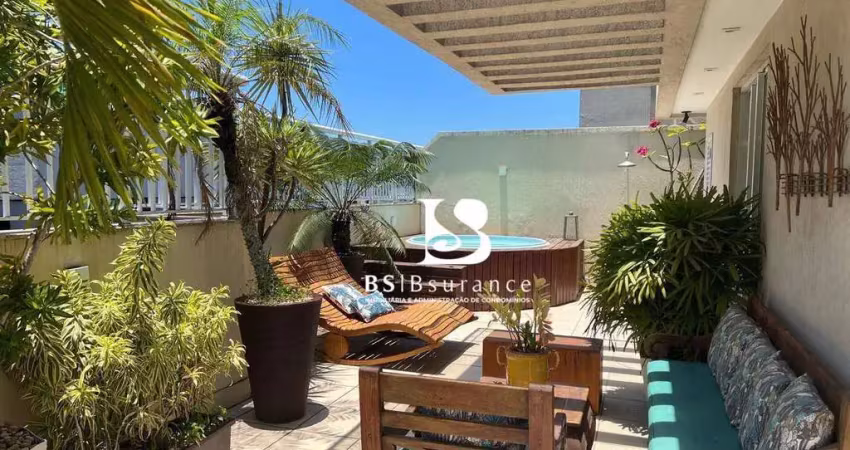 Cobertura com 3 dormitórios à venda, 210 m²  - santa rosa - niterói/rj