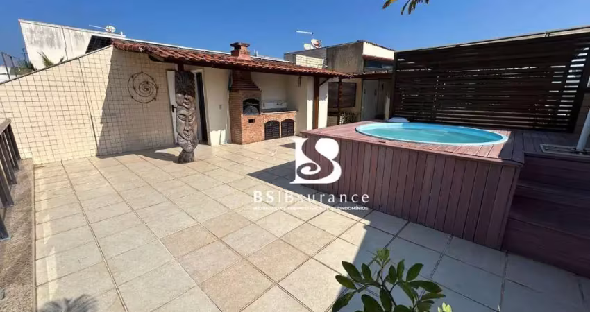 Cobertura com 3 dormitórios à venda, 260 m² por r$ 1.290.000,00 - recreio dos bandeirantes - rio de janeiro/rj