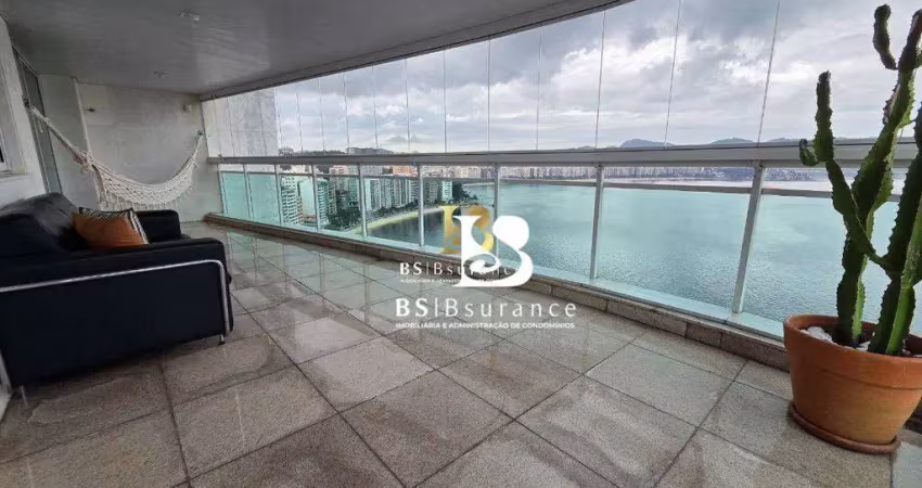 Apartamento frente mar com 4 quartos, 2 suítes e 4 vagas de garagem - ingá/boa viagem