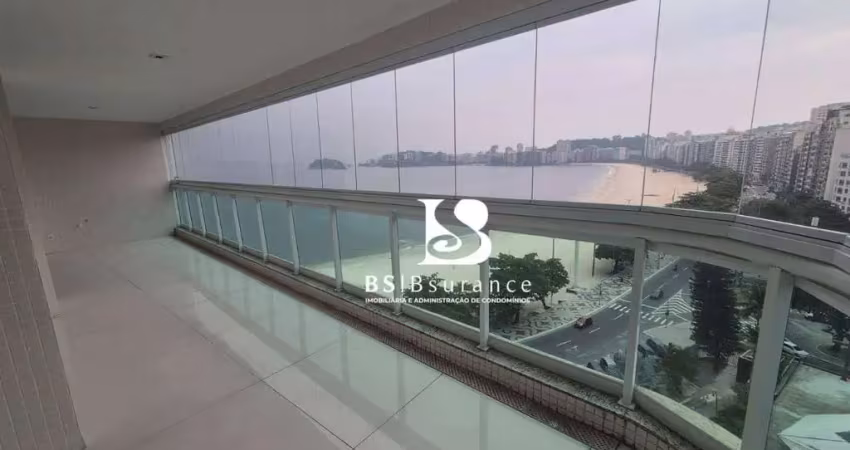 Apartamento 4 quartos, varanda vista mar e 2 vagas | 180m², icaraí