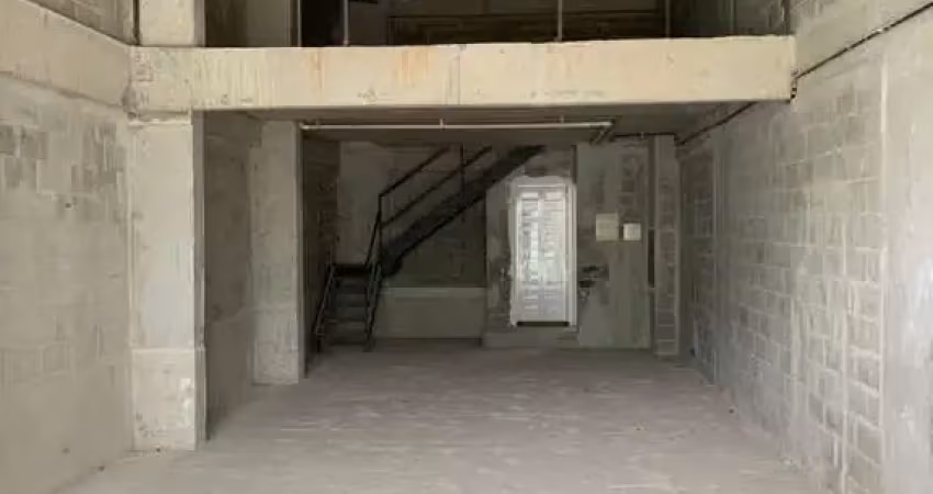 Loja comercial ampla no frames residence – pe direito duplo e mezanino pronto