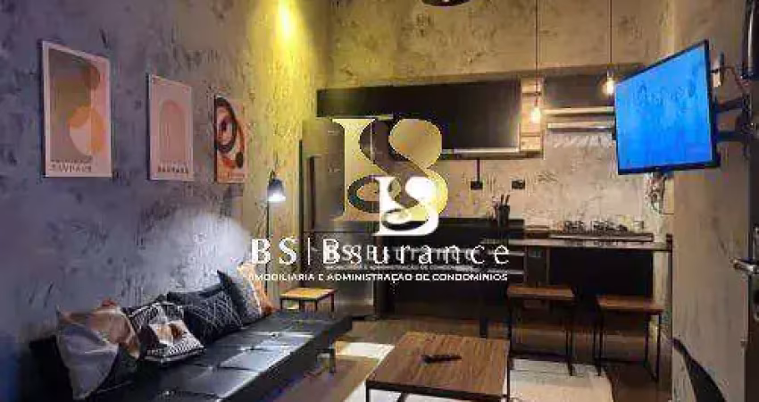 Apartamento térreo tipo loft em laranjeiras - todo reformado - porteira fechada