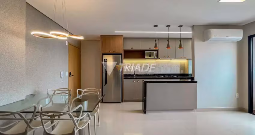 Apartamento novo para locação no setor bueno – 2 quartos, 68m², completo em armários