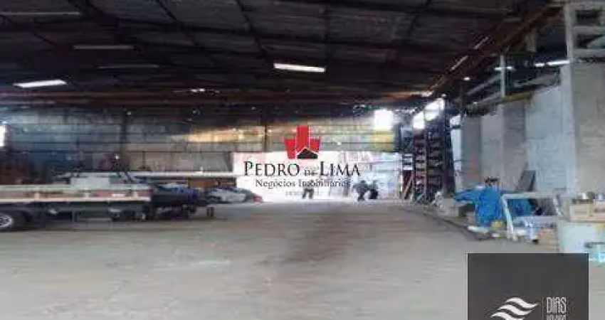 Galpão para alugar, 680 m² por r$ 16.000,00/mês - vila bancária - são paulo/sp