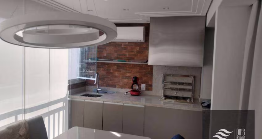 Apartamento 78m com Varanda Gourmet