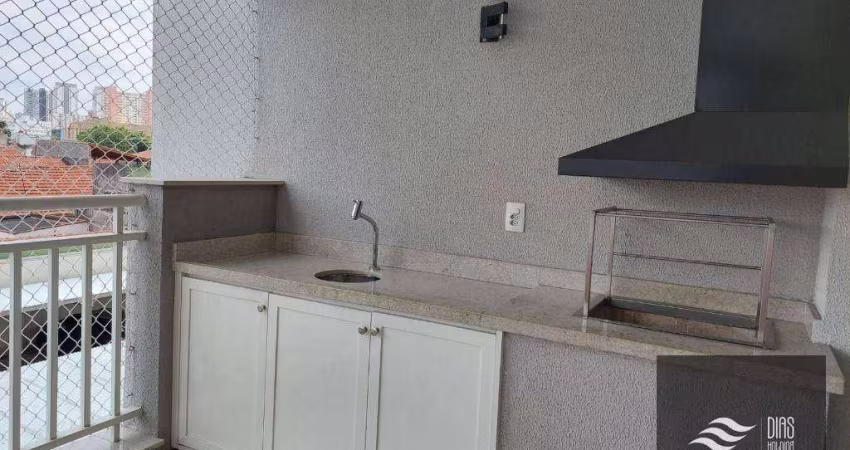 Apartamento com 2 dormitórios à venda, 76 m² por R$ 689.000,00 - Tatuapé - São Paulo/SP