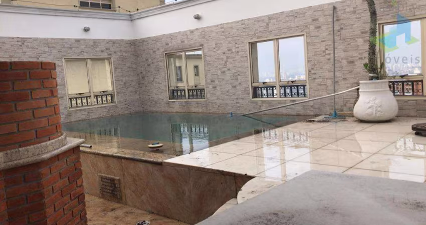 Cobertura com 3 dormitórios à venda, 250 m² por R$ 3.800.000,00 - Tatuapé - São Paulo/SP