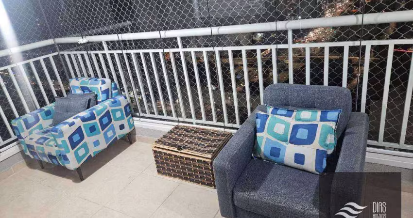Apartamento com 2 dormitórios para alugar, 73 m² por R$ 4.674,00/mês - Tatuapé - São Paulo/SP