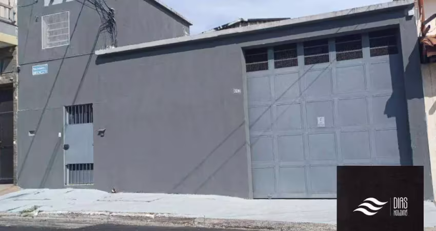Galpão para alugar, 550 m² por r$ 12.000,00/mês - vila guarani (zona sul) - são paulo/sp