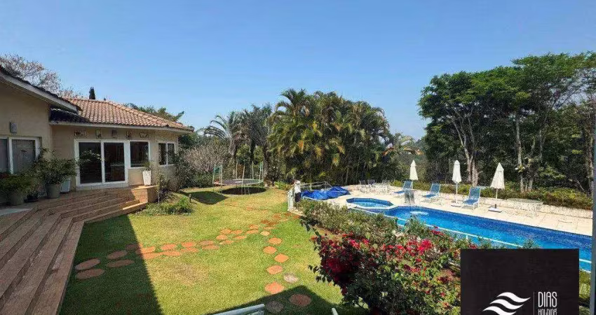 Casa com 8 dormitórios à venda, 849 m² por r$ 8.900.000,00 - pinheiral ii - atibaia/sp