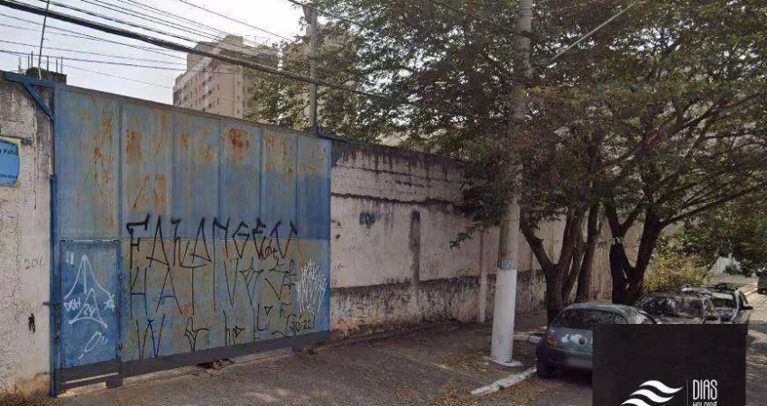 Terreno à venda, 2712 m² por r$ 9.490.000,00 - sacomã - são paulo/sp