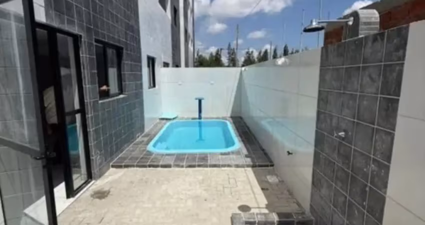 Apartamento no Bairro do Novo Milênio ,  1º andar, com varanda, área  de lazer. Próximo as praias do litoral Sul.