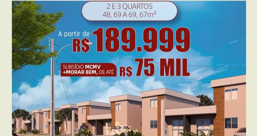 Casas Belo Condomínio Fechado no Pedra Linda Petrolina.