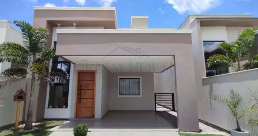 Casa à venda em tijucas, lot. bosque da mata - areias, com 2 quartos, 180m²