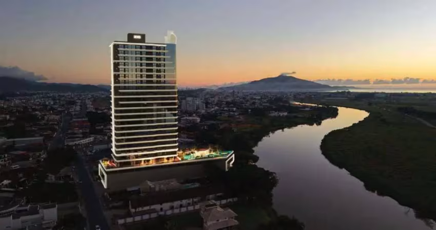 Apartamento de luxo à venda em tijucas, xv de novembro, com 4 quartos, 180m²