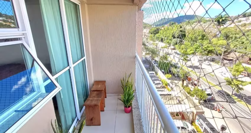 Apartamento no viva pendotiba, com 2 quartos, varanda, vaga