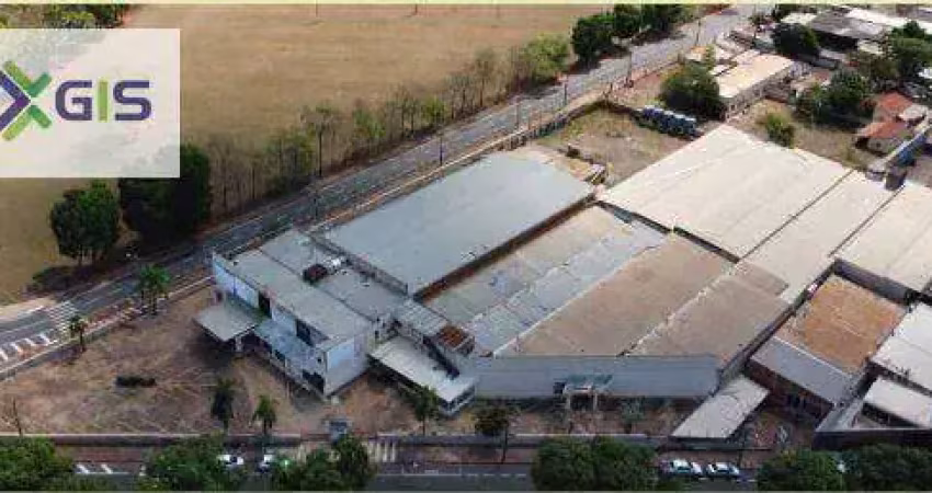 Galpão à venda, 10600 m², ao lado do aeroporto, por r$ 42.000.000 - distrito industrial - são josé do rio preto/sp