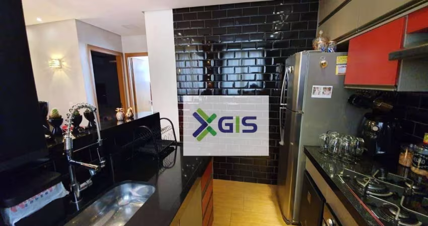 Apartamento com 2 dormitórios para alugar, 45 m² por R$ 1.848,00/mês - Rios di Itália - São José do Rio Preto/SP