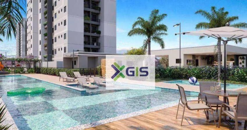 Apartamento com 2 dormitórios à venda, 51 m² por R$ 365.000,00 - Jardim Yolanda - São José do Rio Preto/SP