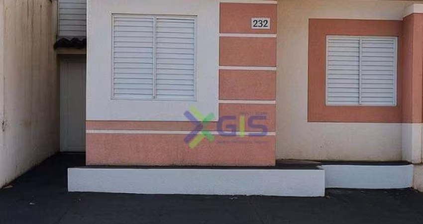 Casa com 2 dormitórios para alugar, 70 m² por R$ 1.670/mês - Parque da Liberdade III - São José do Rio Preto/SP