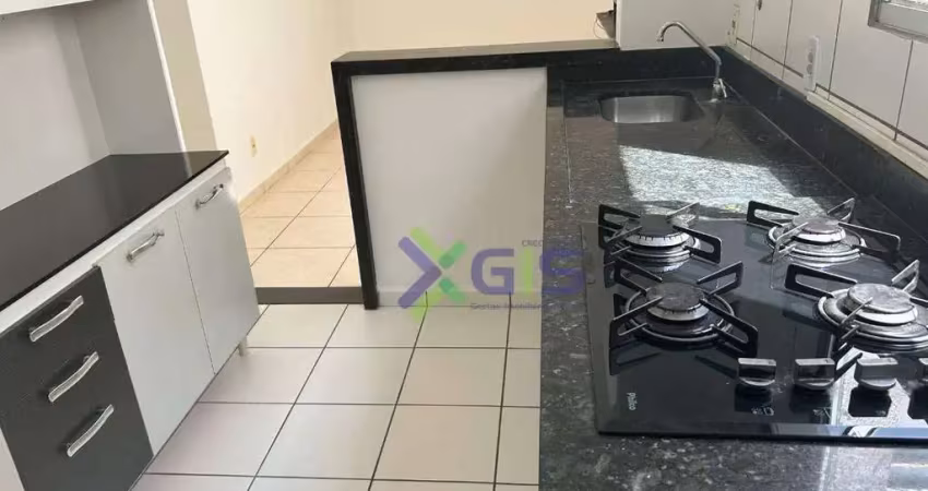 Apartamento com 2 dormitórios para alugar, 45 m² por r$ 1.290/mês - condomínio rio ebro - são josé do rio preto/sp