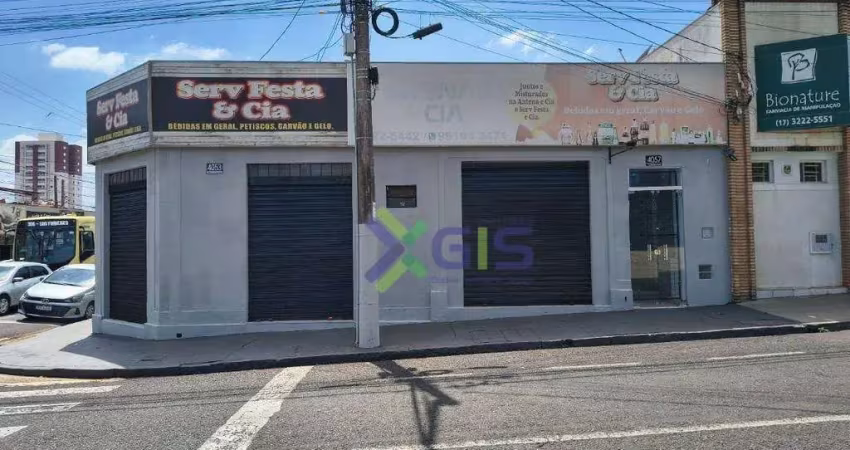 Sala comercial com 2 salas para alugar na Rua Saldanha Marinho, 4057, Vila Santo Antônio, São José do Rio Preto
